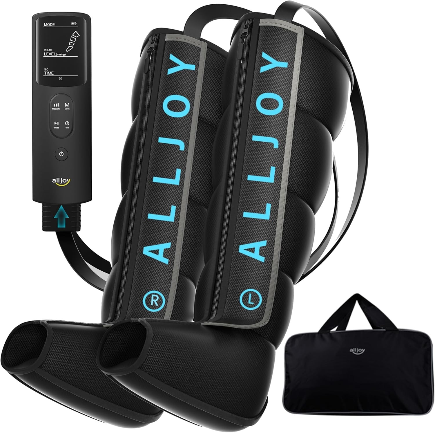 ALLJOY Pro-Grade Leg Massager Recovery Boots, Compression for...
