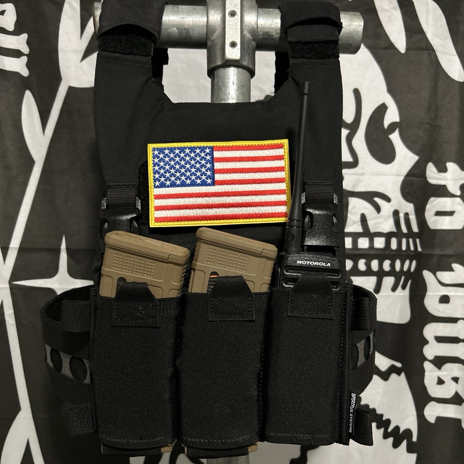 Trex Arms AC1 M Black, Spiritus Systems Placard, Ferro Concepts M Cummerbund