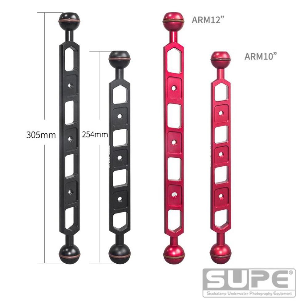 12 Inch (30cm) - Diving Camera Tray Arms (Aluminum)