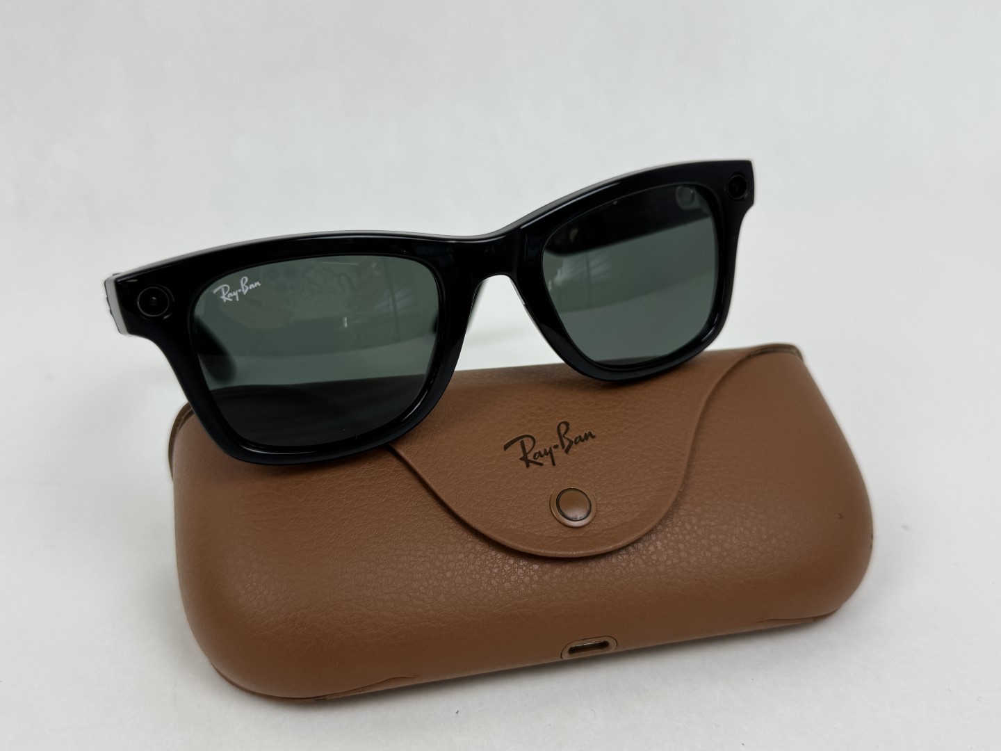 Ray-Ban Meta Wayfarer RW4006 601/SB50Smart Sunglasses  - Shiny Black - U
