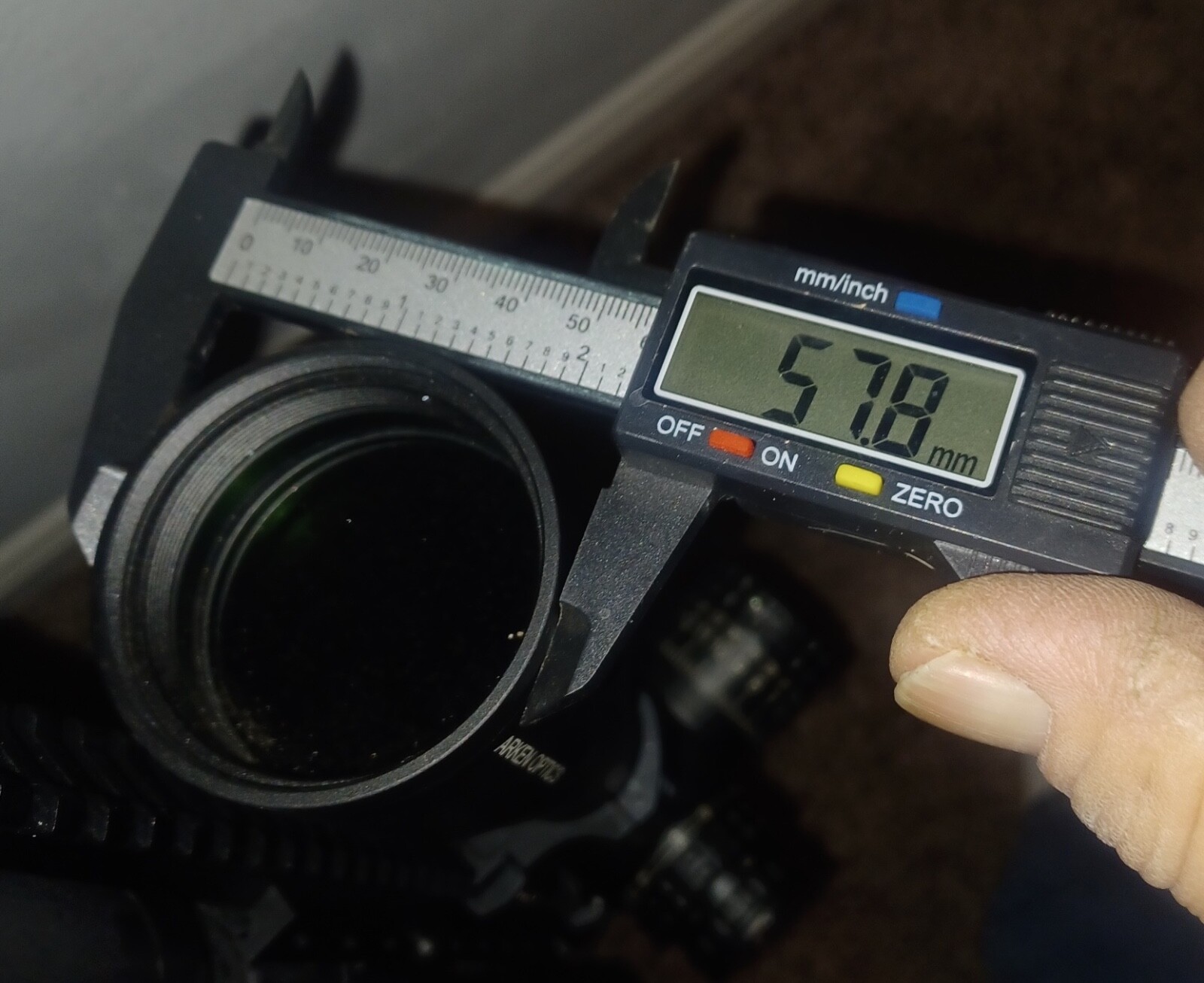 AGM Day Scope Q-R Adapter for Rattler-C V2 & Secutor Clip-on Thermals 40mm