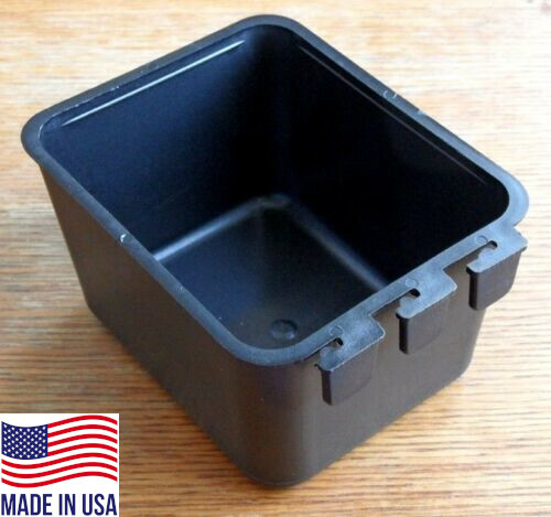 Pinnon Hatch Farms 12 Pack Black 1 Pint/16 Fl Oz Hanging Water & Feed Cage Cups