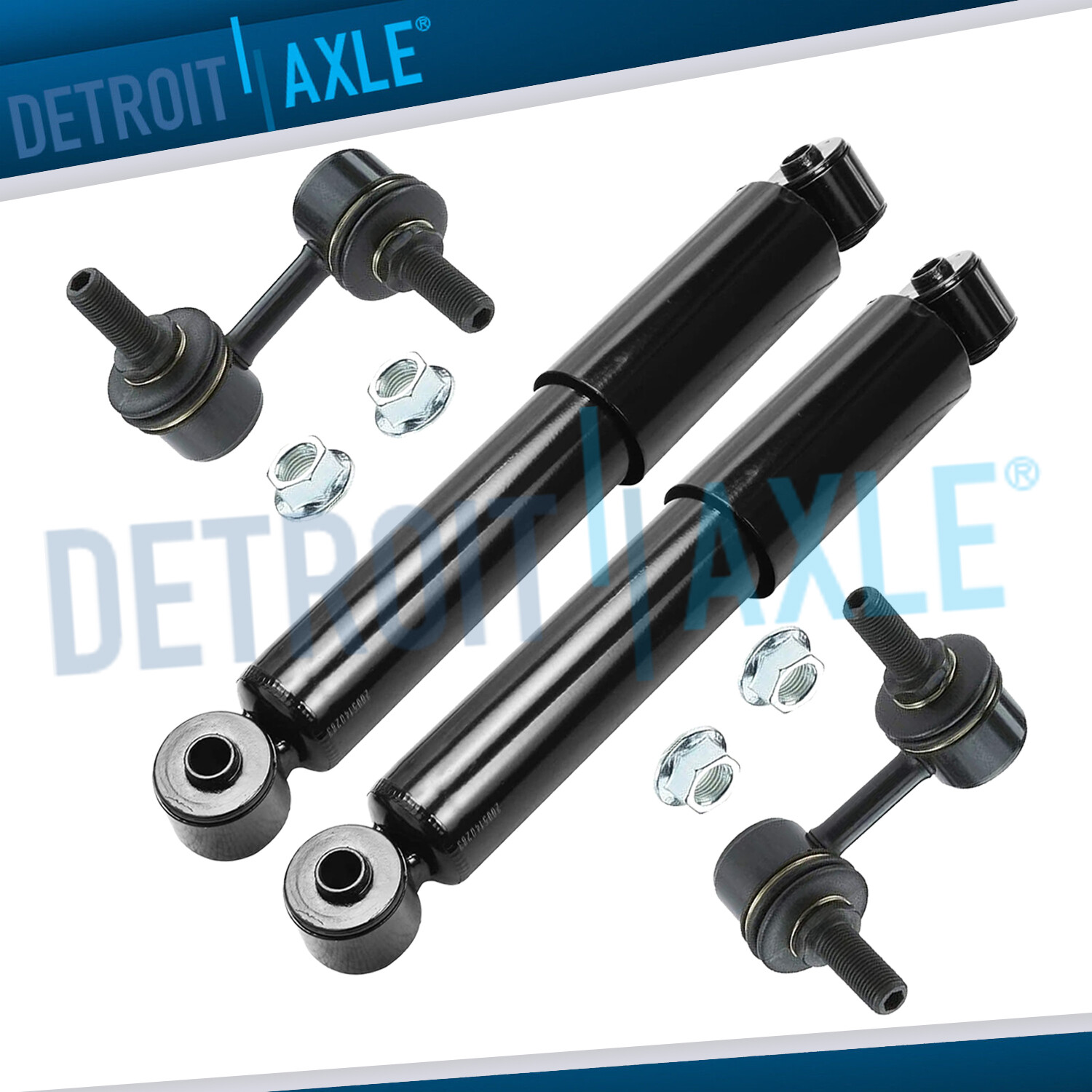 Rear Shock Absorbers Assembly Sway Bar End Links for 2005-2012 Nissan Pathfinder