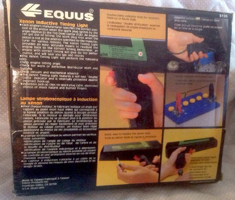 Equus Xenon Inductive Timing Light