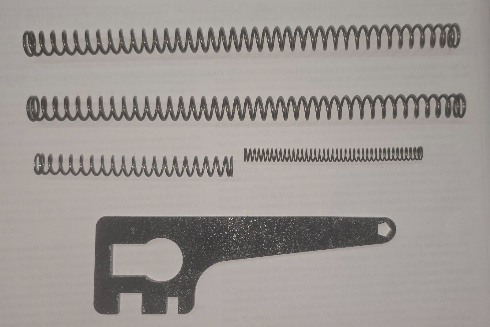 SVT-40 Russian Tokarev Rifle-Spring Kit (4 Springs) & SVT-40 Gas Adjustment Tool