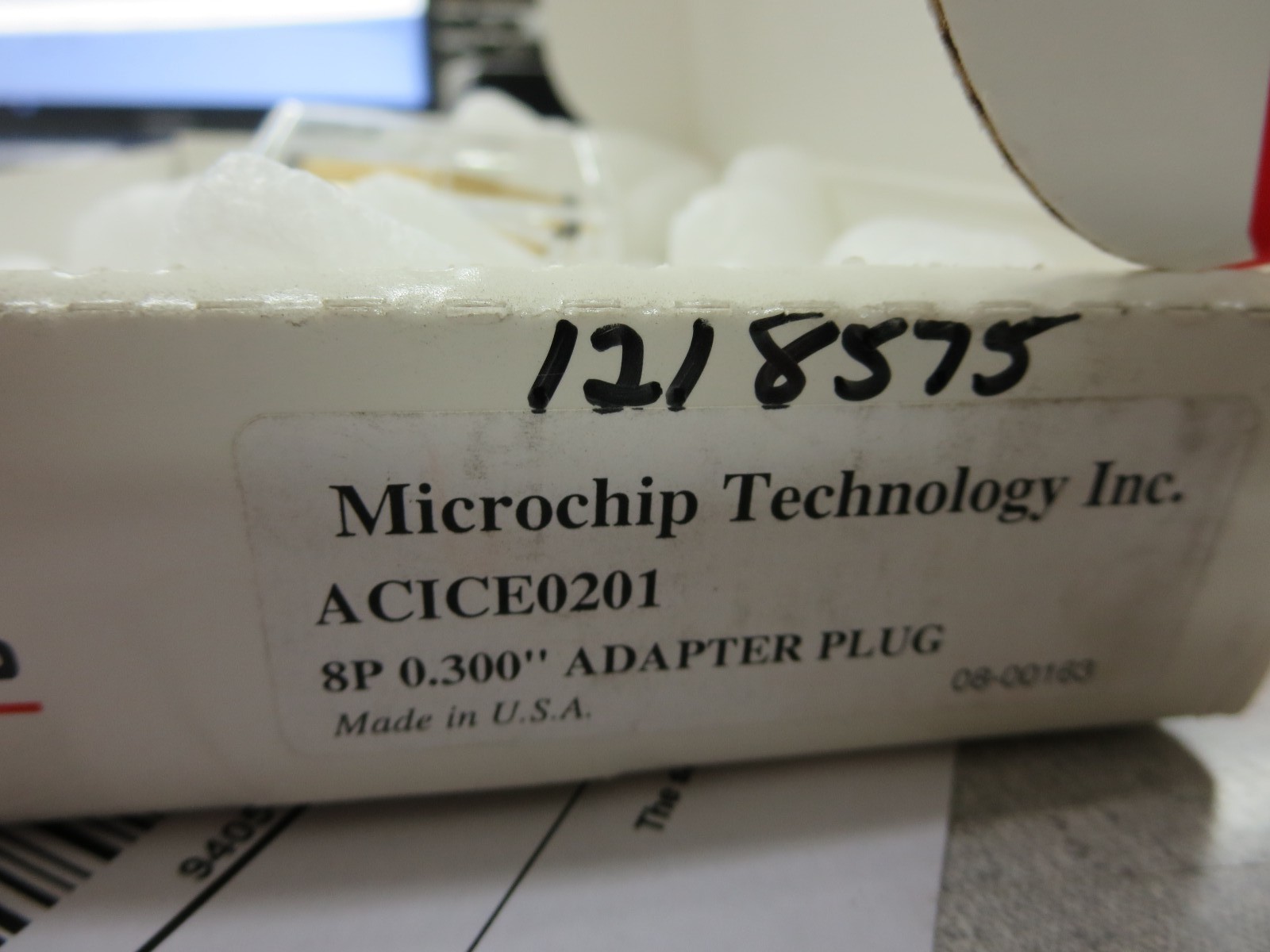 Microchip Technology Inc. ACICE0201, 8P, 0.300" Adapter Plug (New)