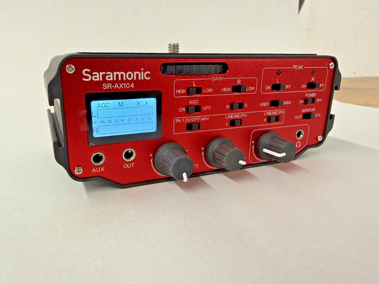 Saramonic SR-AX104 2-Channel XLR Audio Adapter for DSLRs