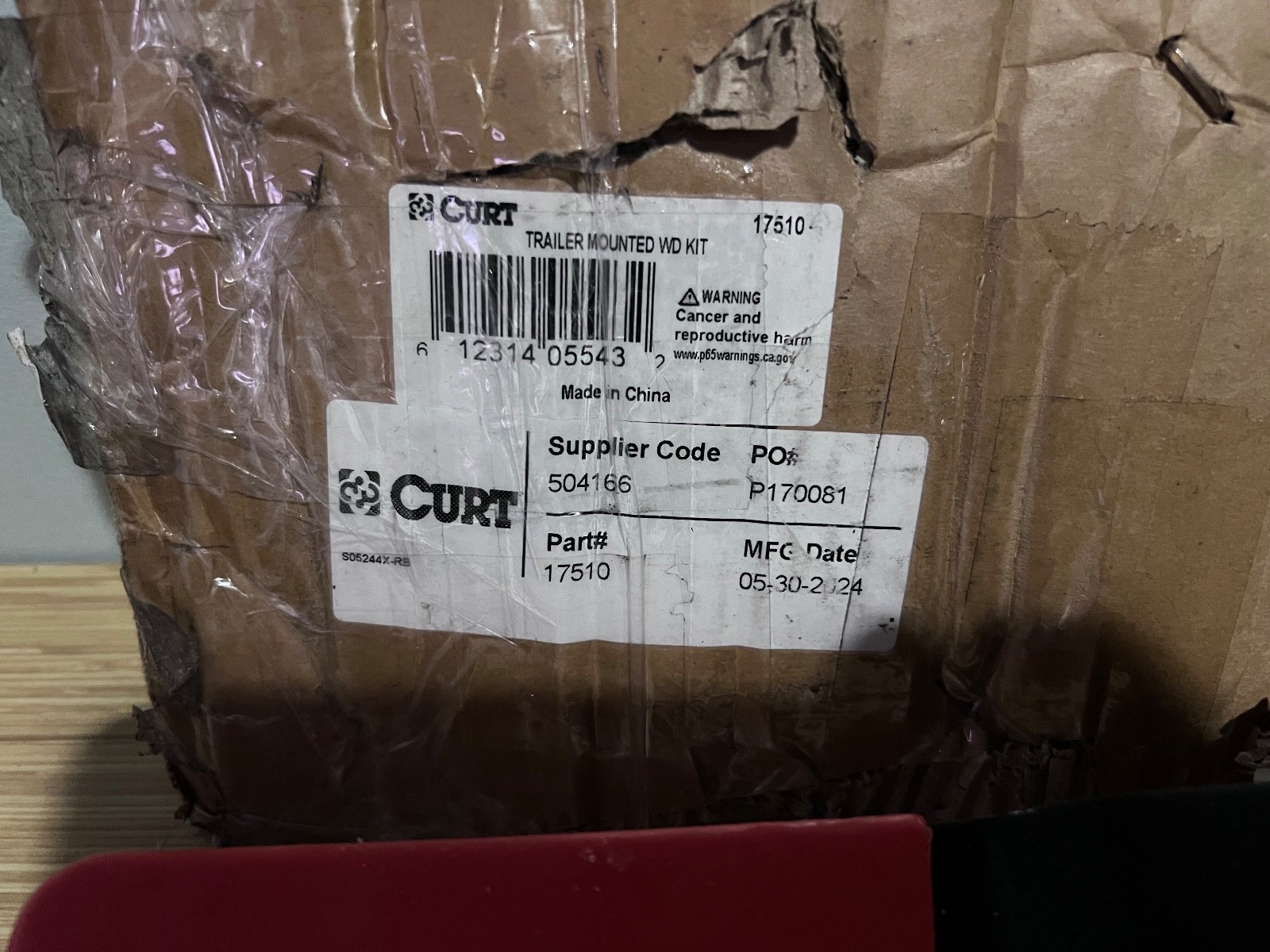 CURT 17510 TruTrack WEIGHT DISTRIBUTING HITCH