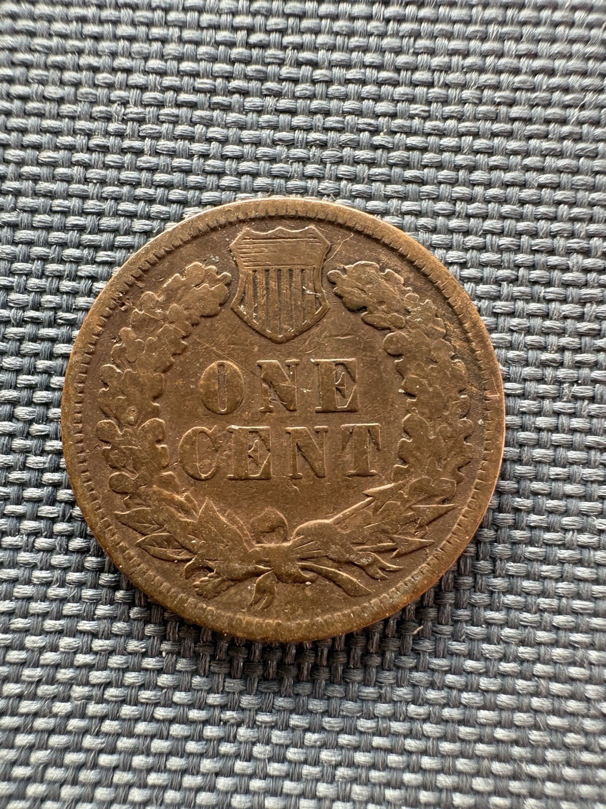 Indian Head Penny | Average Circulated | U.S. Coin | Random Year | COA