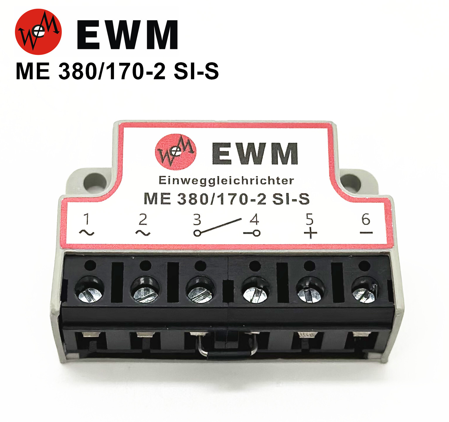 EWM Einweggleichrichter ME 380/170-2 SI-S motor half-wave brake rectifier