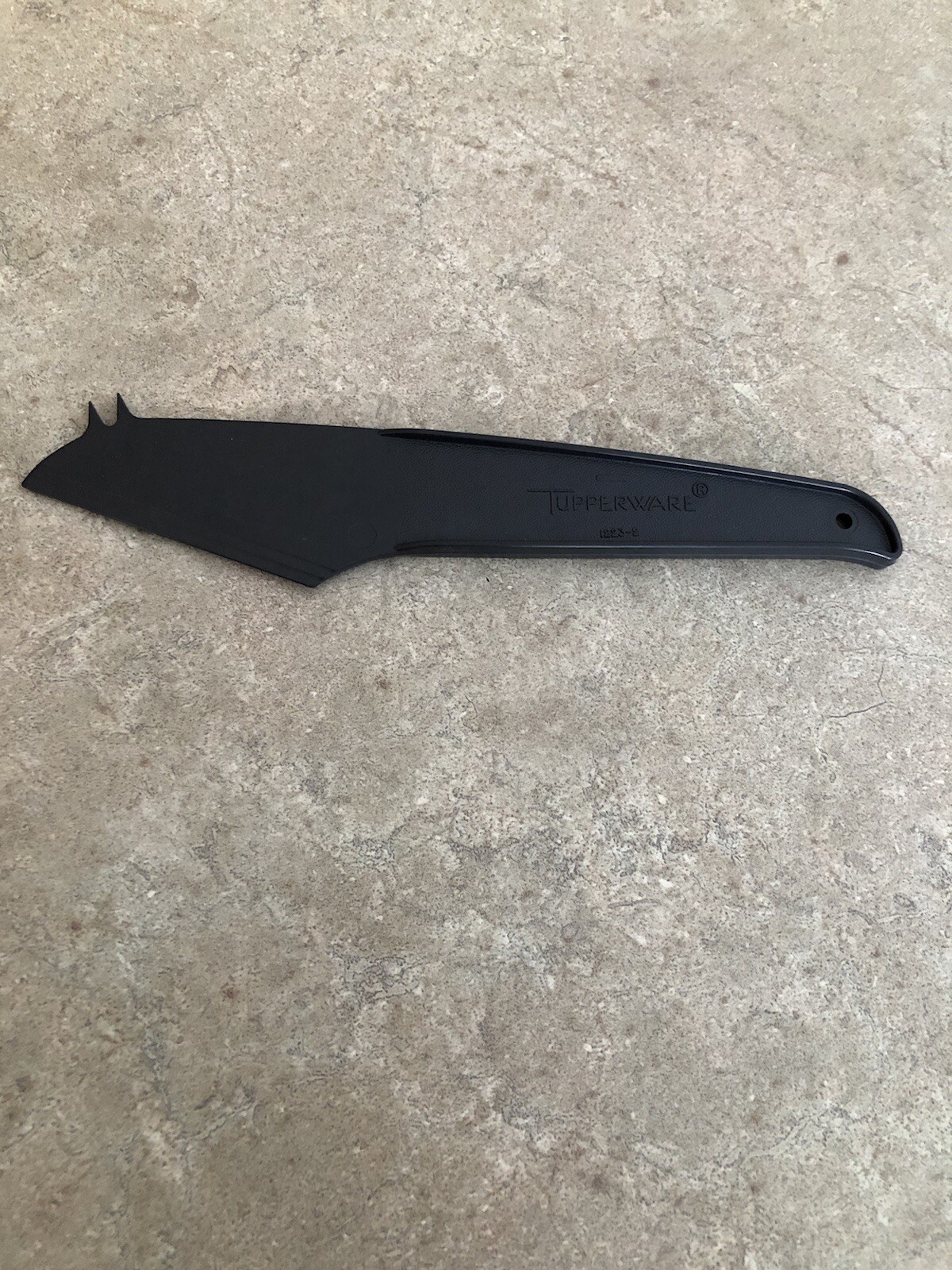 Tupperware Cheese Knife Dark Grey NEW!