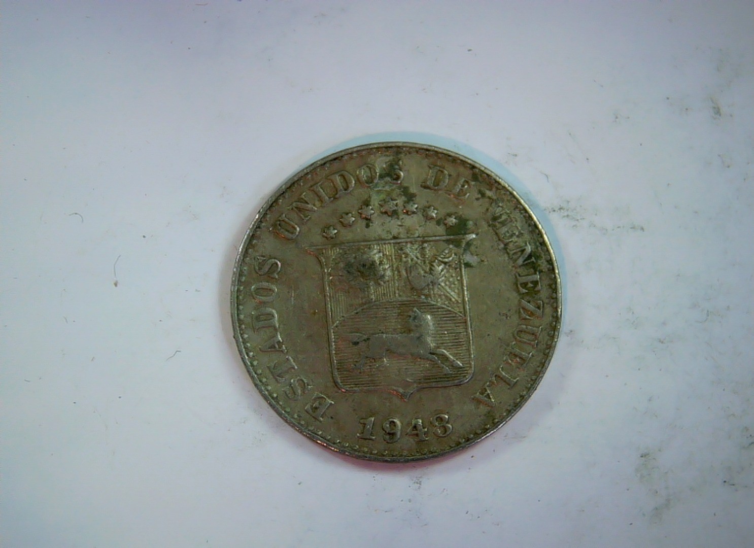 Dominican Republic 1948 5 Centimos Coin