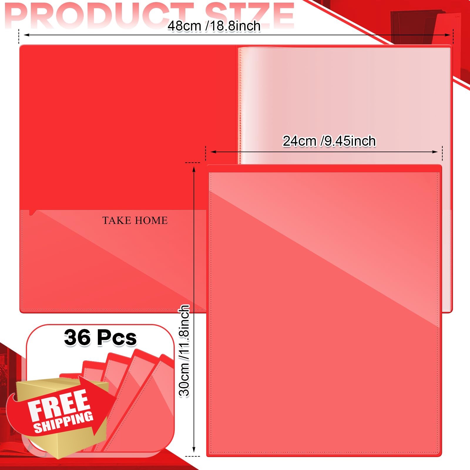 Henoyso 36 Red Folders