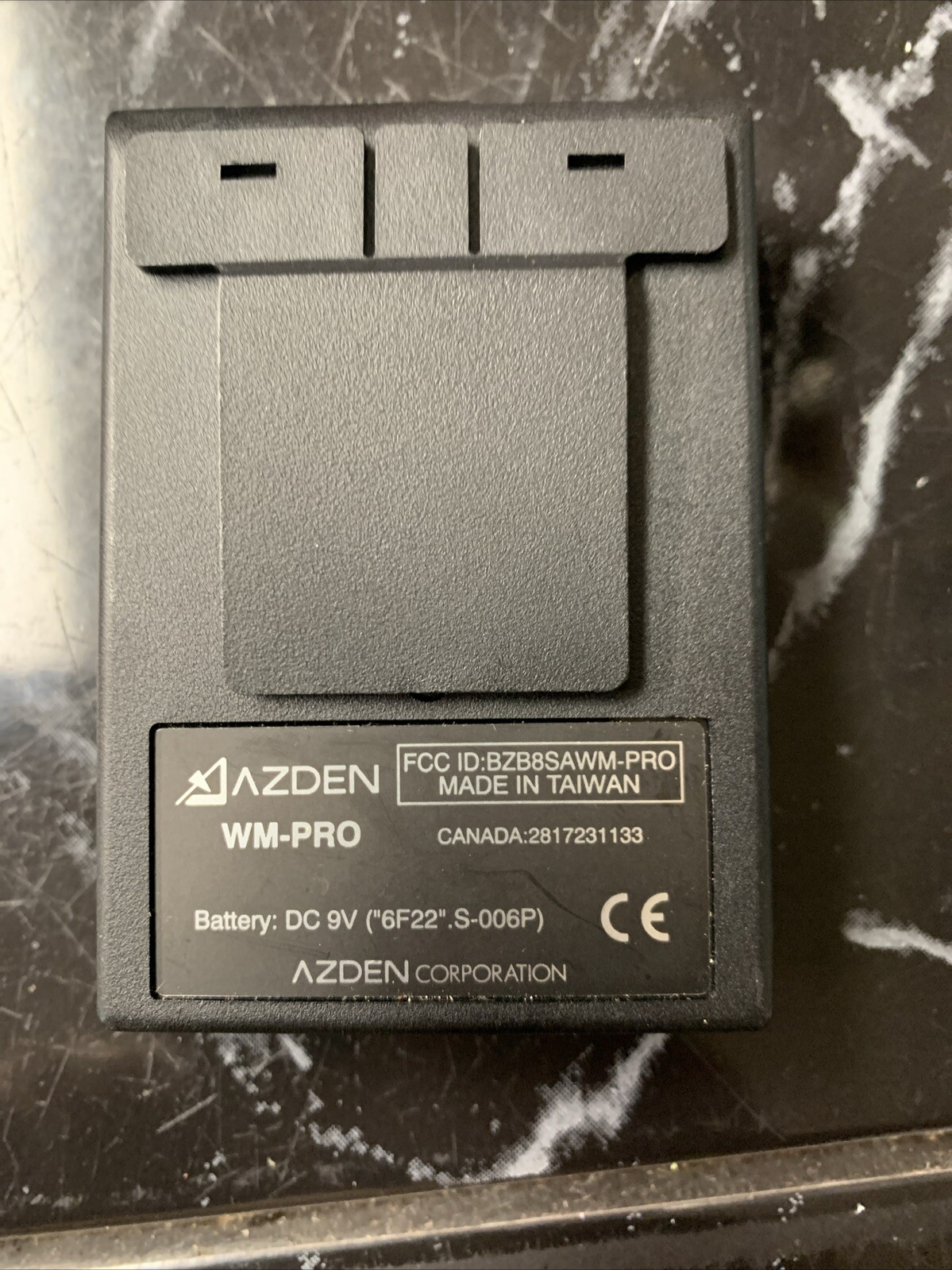 Azden WLX Pro VHF System Wireless Lapel Microphone System, excellent condition