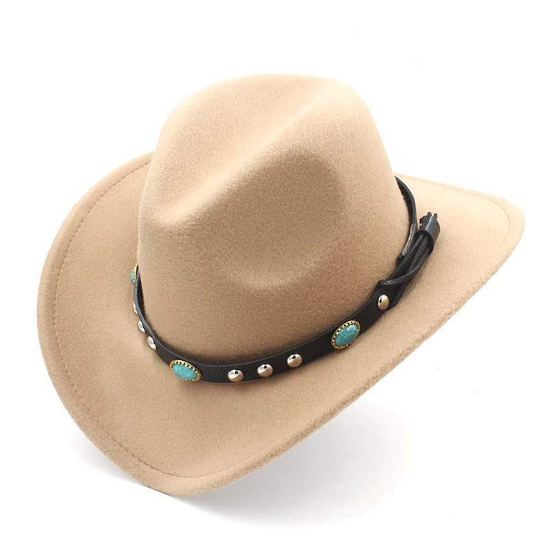 Boys Girls Western Cowboy Hat Kids Fedoras Cowgirl Party Clothing Show Jazz Cap