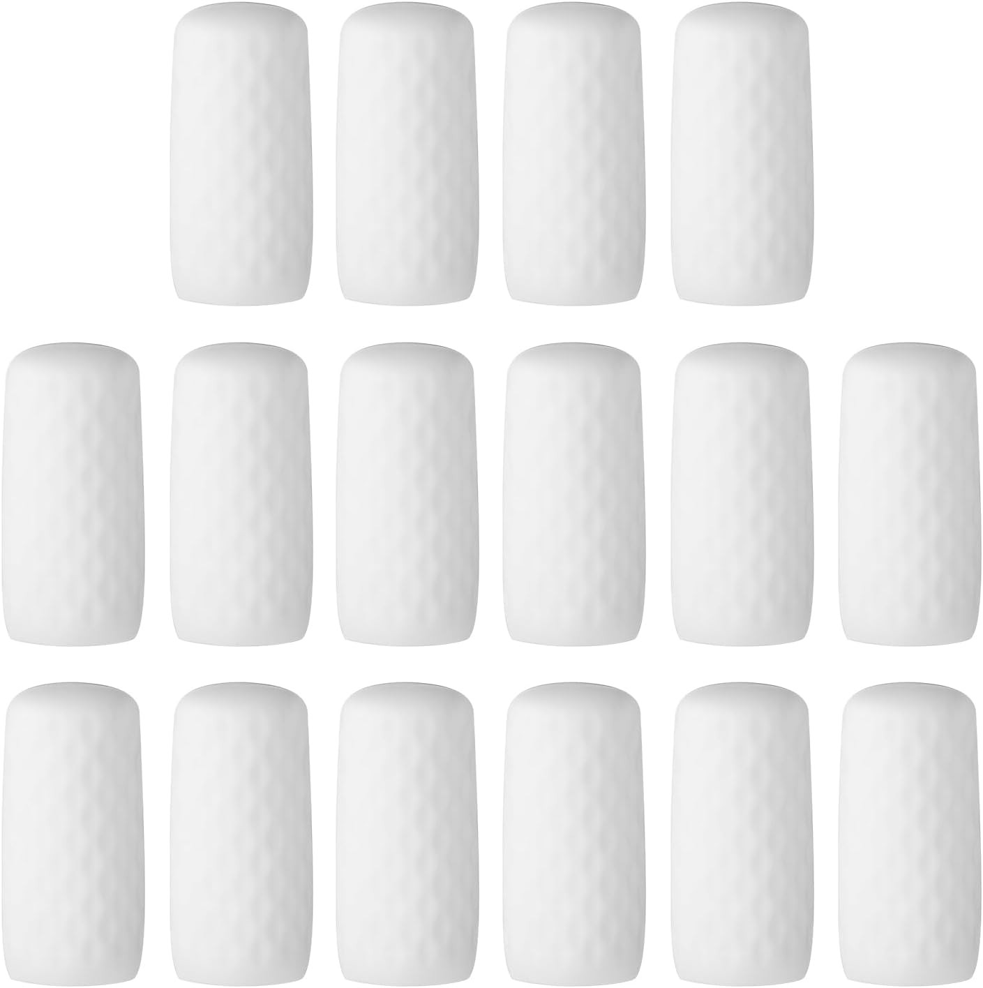 Travel Bottle Covers for Toiletries, 16 Pack Stretching Silicone Bottle Covers E