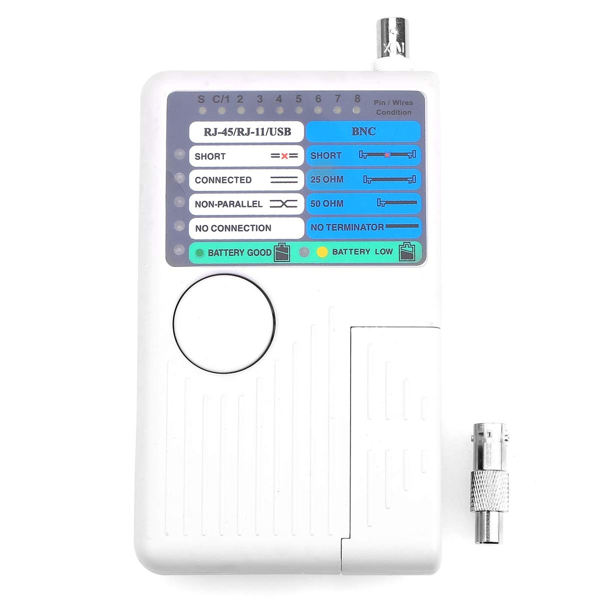 Network cable tester, 4in1, RJ11, RJ45, USBBNC cable, wire tracker, cable tester