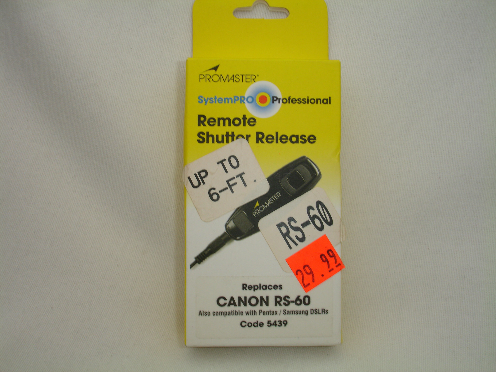 ProMaster Remote Cable Shutter release, replaces CANON RS-60