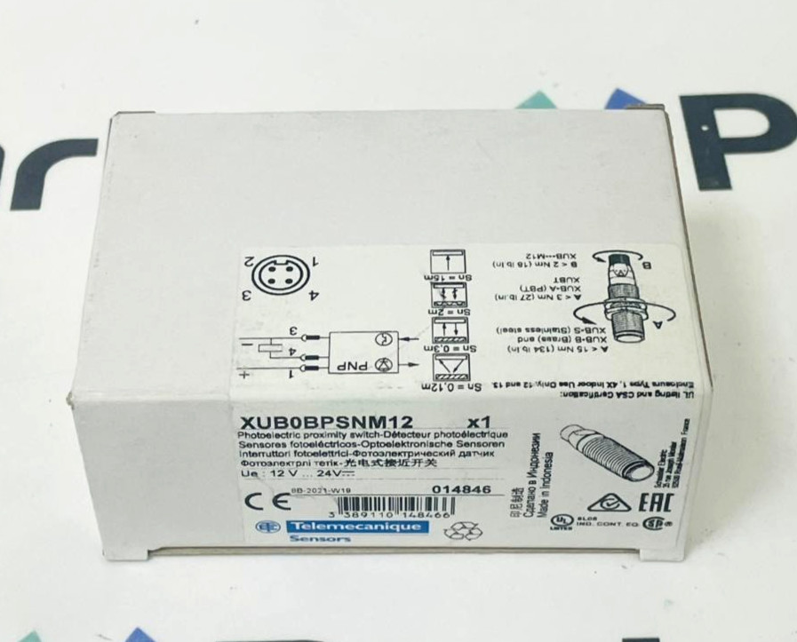 TELEMECANIQUE XUB0BPSNM12 Photoelectric Sensor