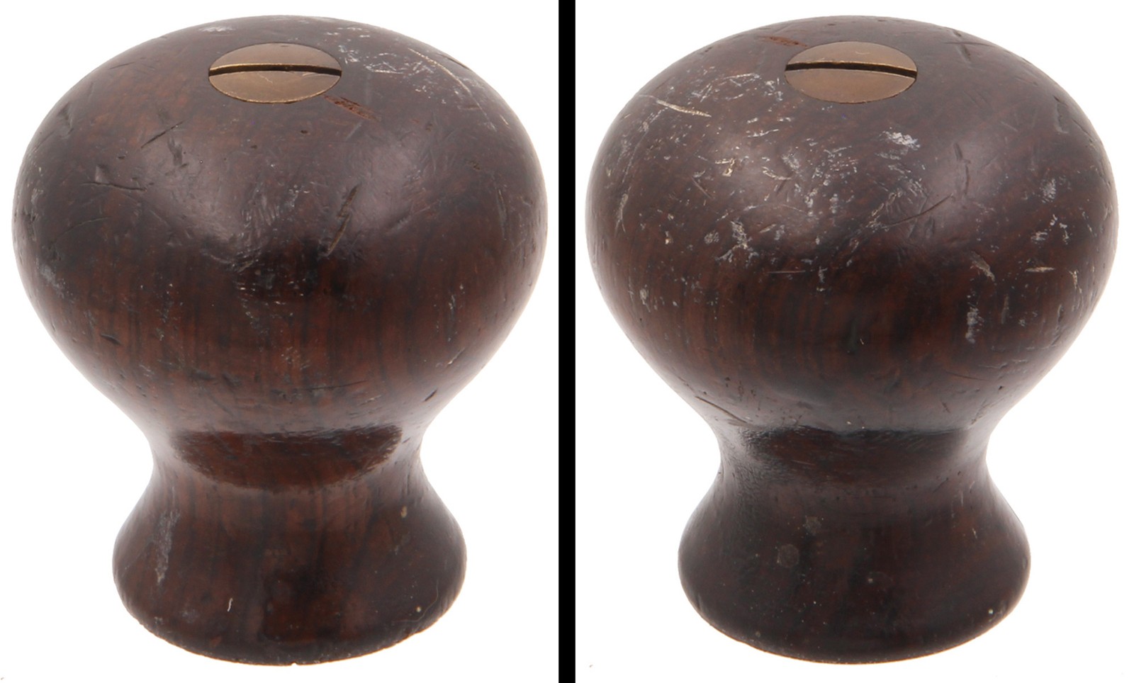 Orig. Rosewood Low Knob for Stanley No. 5 Plane - Early Type 9 -mjdtoolparts