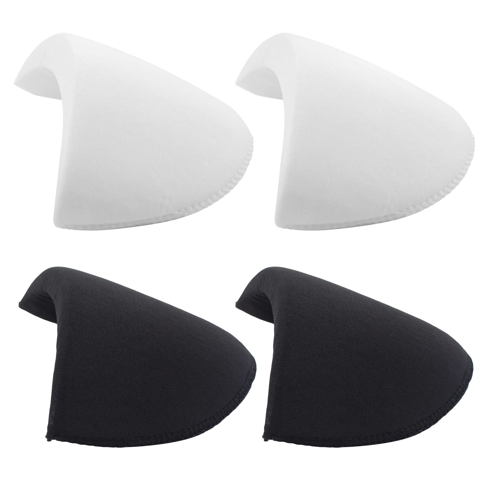 2 Pair Shoulder Pads for Women Set-in Shoulder Pads Sponge Pads Padded Tank T...