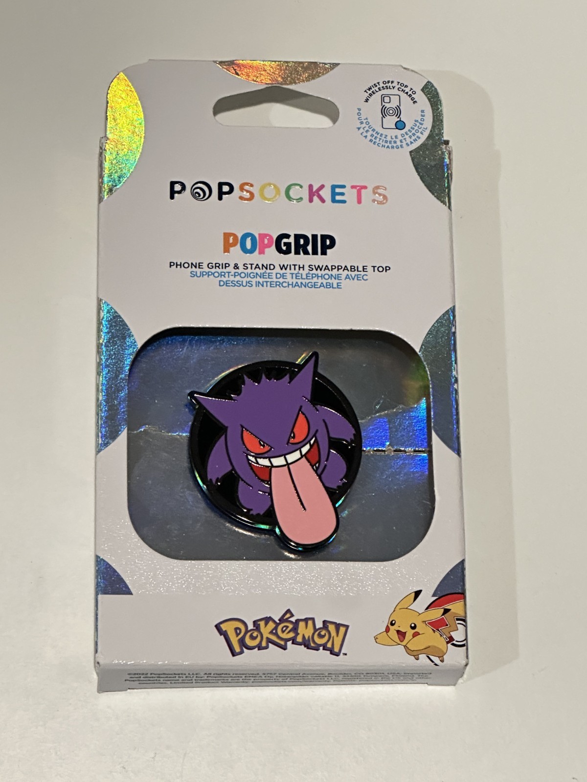 PopSockets PopGrip Phone Grip & Stand - Pokemon - Gengar Night Shade NEW