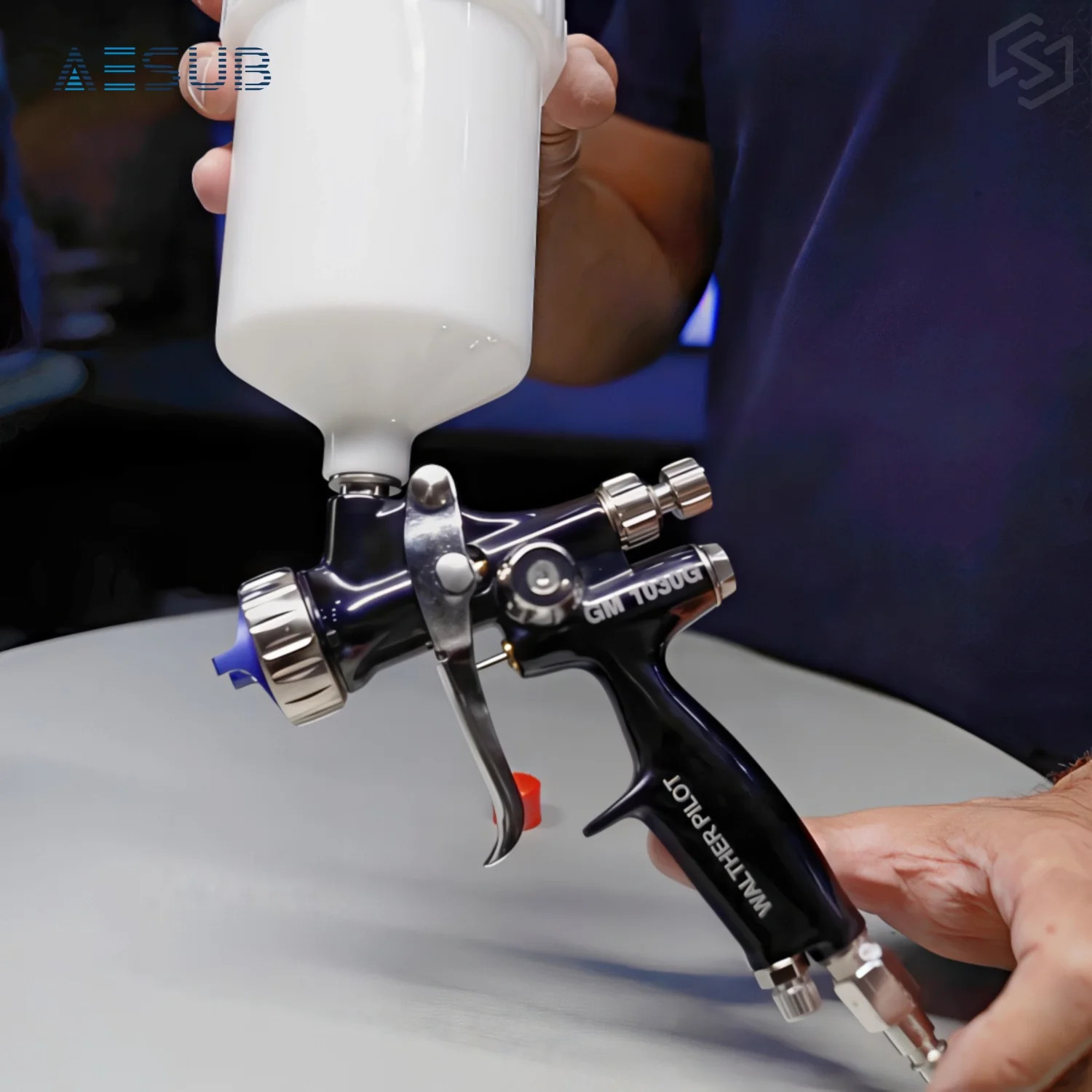 AESUB Green Spray Gun