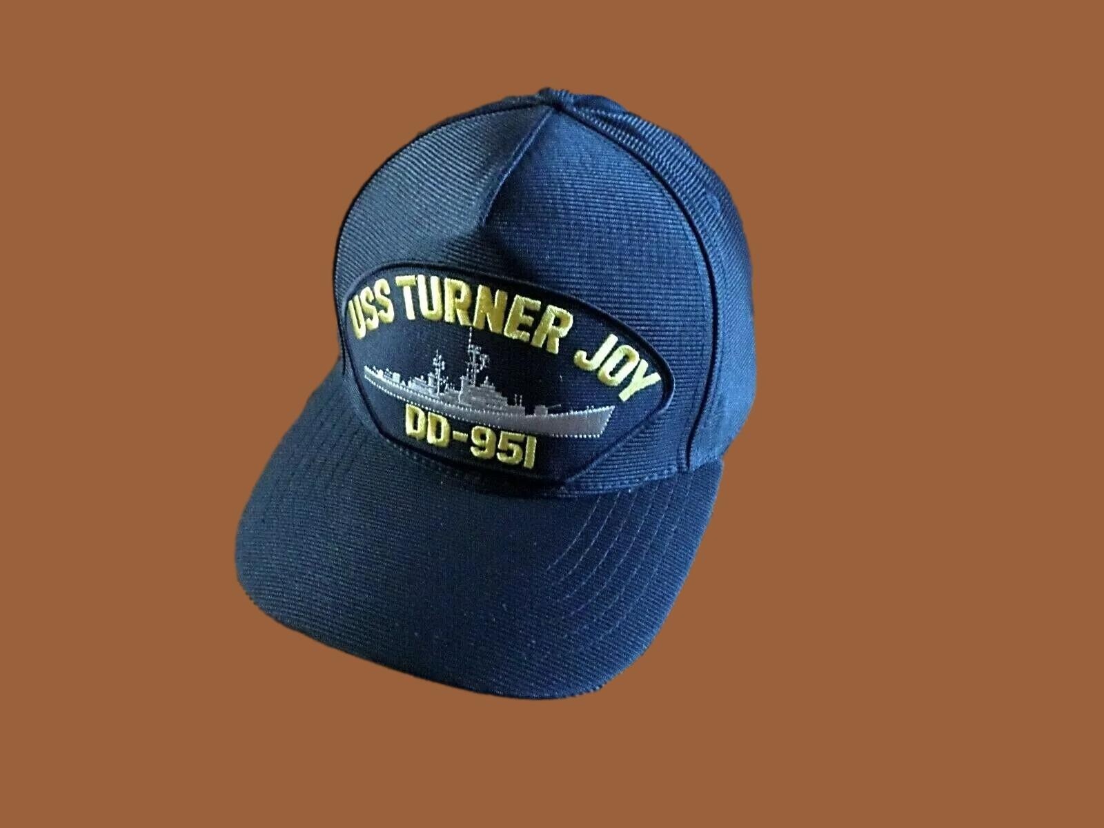 U.S NAVY USS TURNER JOY DD-951 NAVY SHIP HAT U.S MILITARY OFFICIAL CAP USA MADE