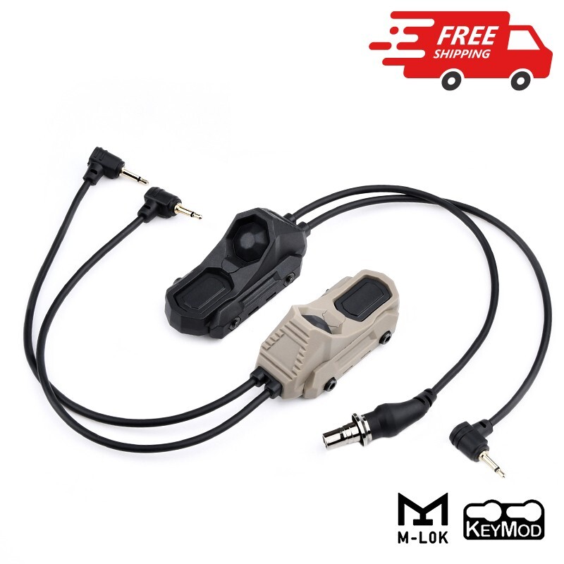 WADSN AXON M300 M600 SF Flashlight Switch 20mm Rail MLOK KEYMOD Free Shipping