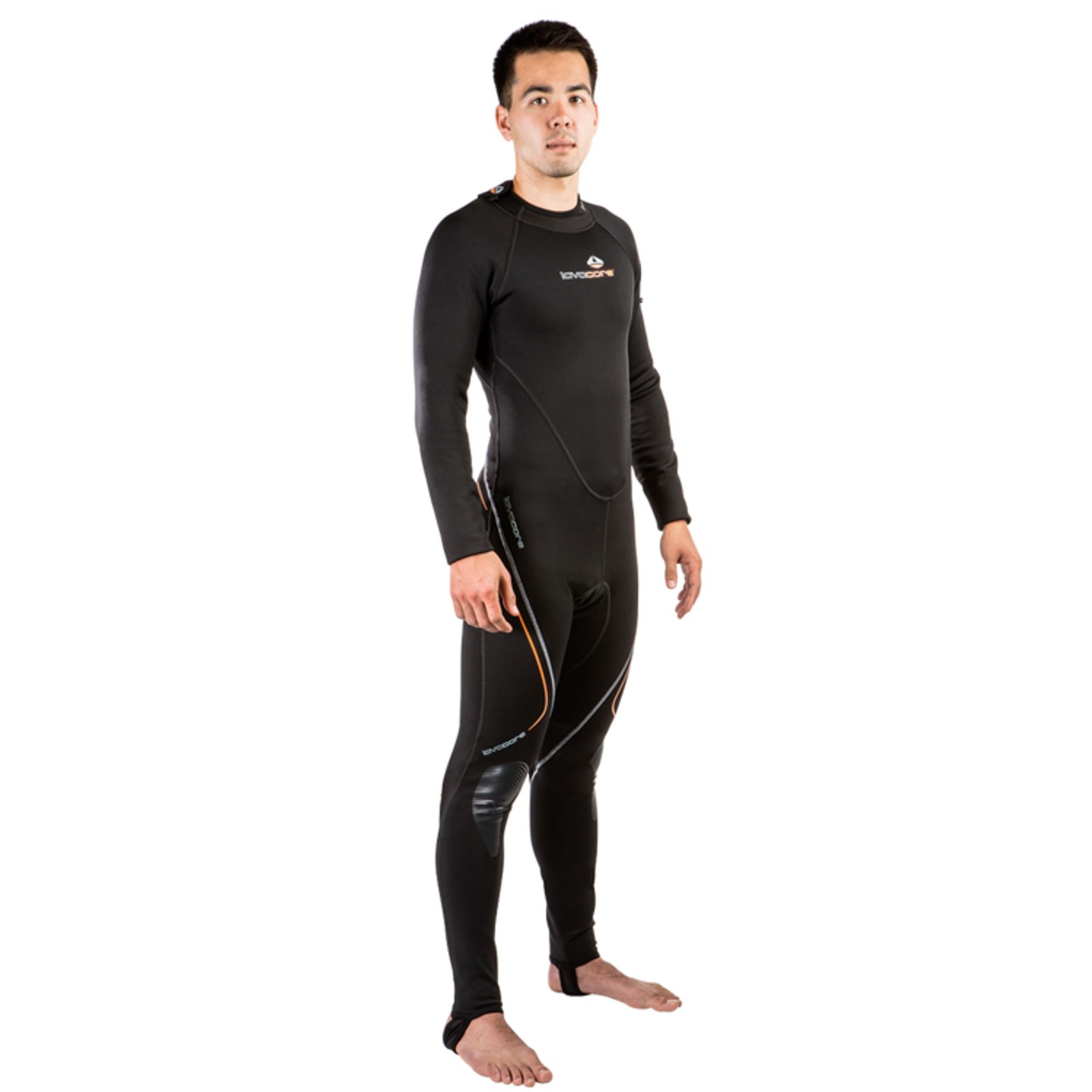 Lavacore Men's Back Zip Polytherm Full Suit with Heavy-Duty Back Zipper, Large