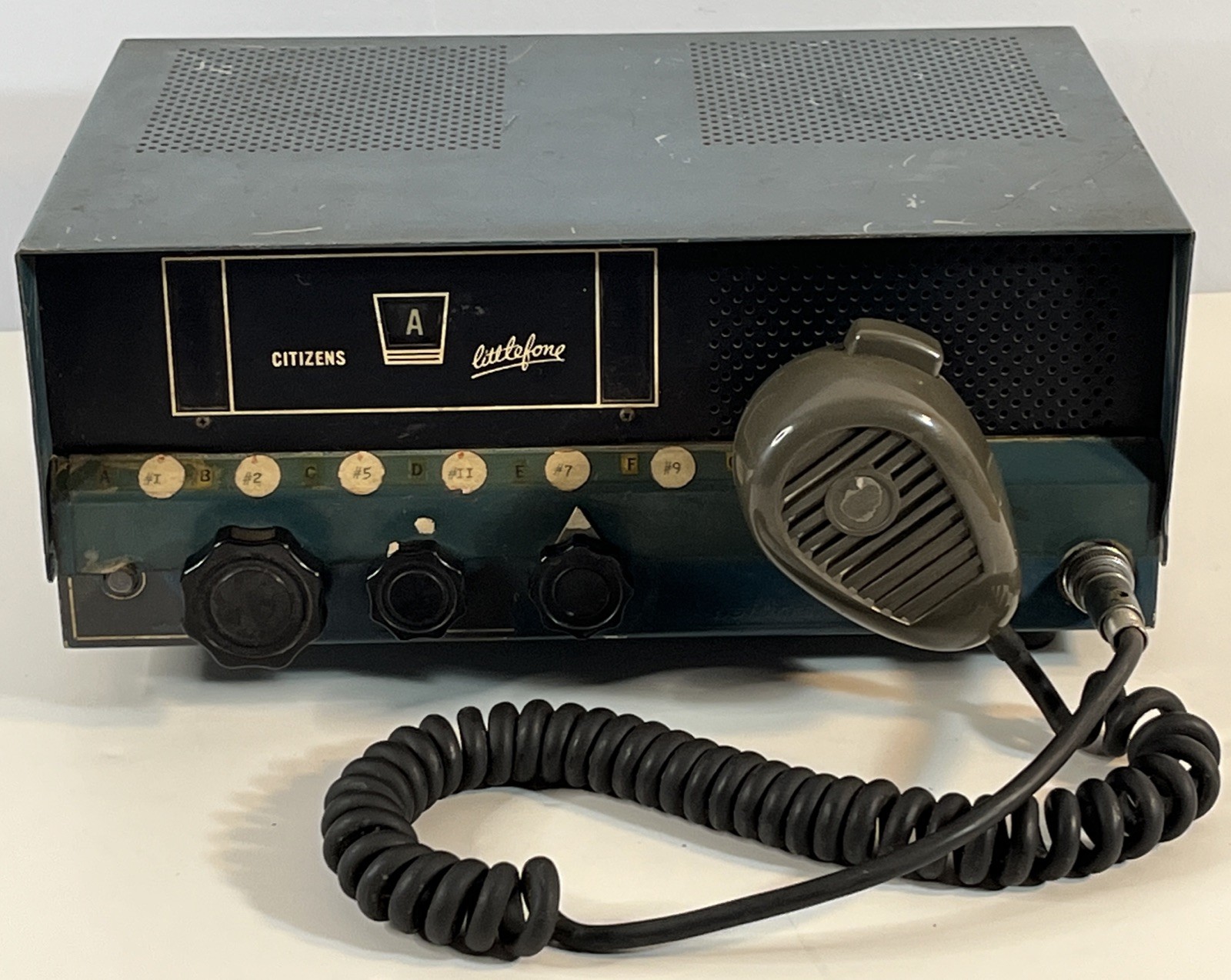 Hallicrafters Model CB-3A Citizens Band Radio Transceiver Littlefone 12 Vtg