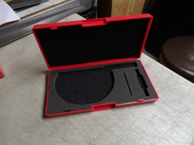STARRETT 3-4" Micrometer Storage Case Only   1 case  New