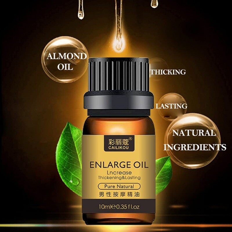 Men Penis Enlarger & Penis Growth Oil Faster Enhancement Enlargement US 3 PACK