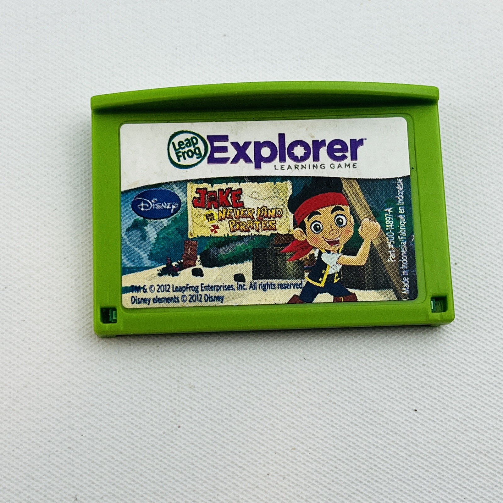 LeapFrog Explorer Jake And The Neverland Pirates Learning Game Cartridge