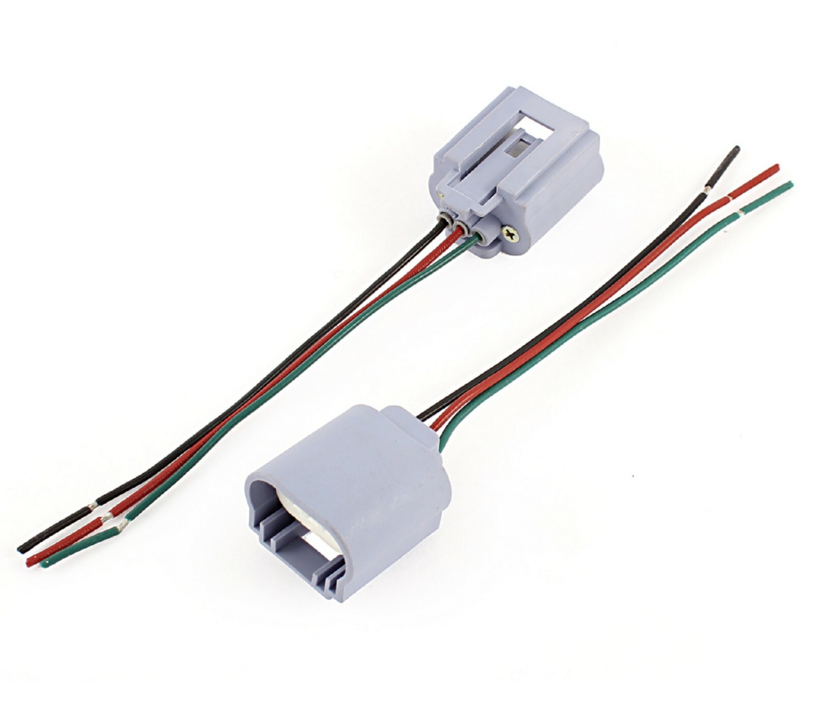 Wire Pigtail Female Ceramic 9008 H13 Two Harness Headlight Bulb Wiring Connector
