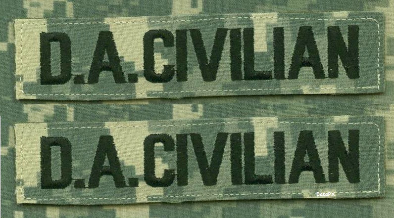 PRIVATE MILITARY CONTRACTOR PMC DIPLOMATIC SECURITY DSS vêlkrö D.A. CIVILIAN X 2