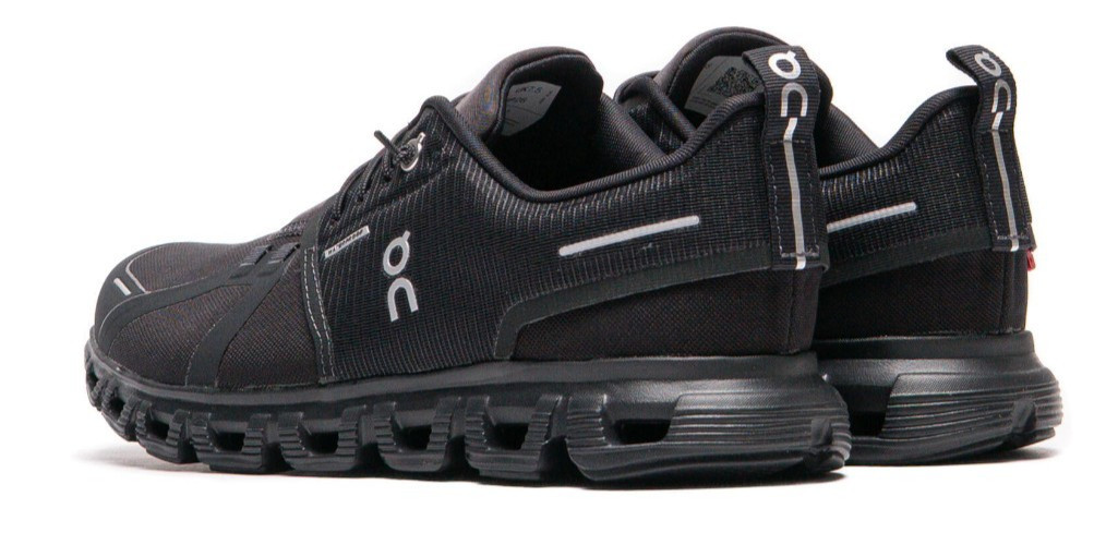 On Running Cloud 6 Waterproof All Black 3MF10061043 Men's Size New