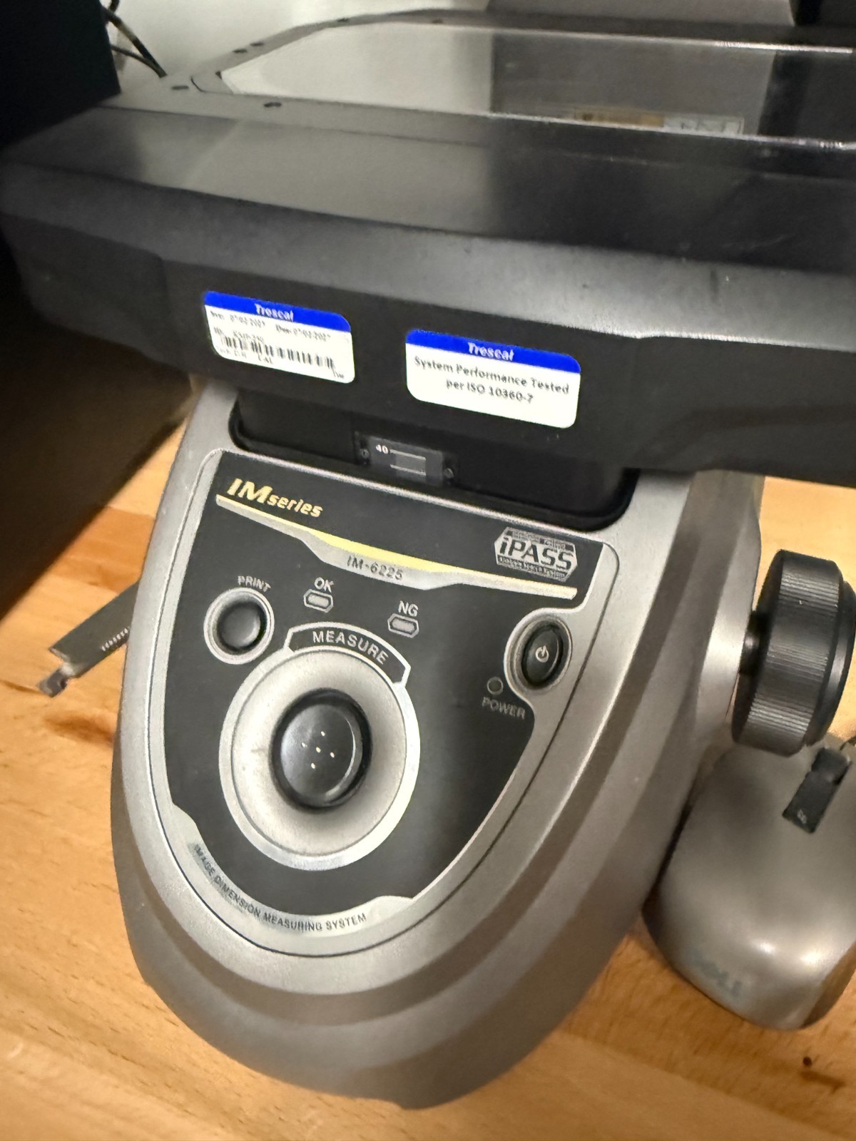 2014 KEYENCE Image Dimensioning Machine IM-6225 with Controller IM-6700