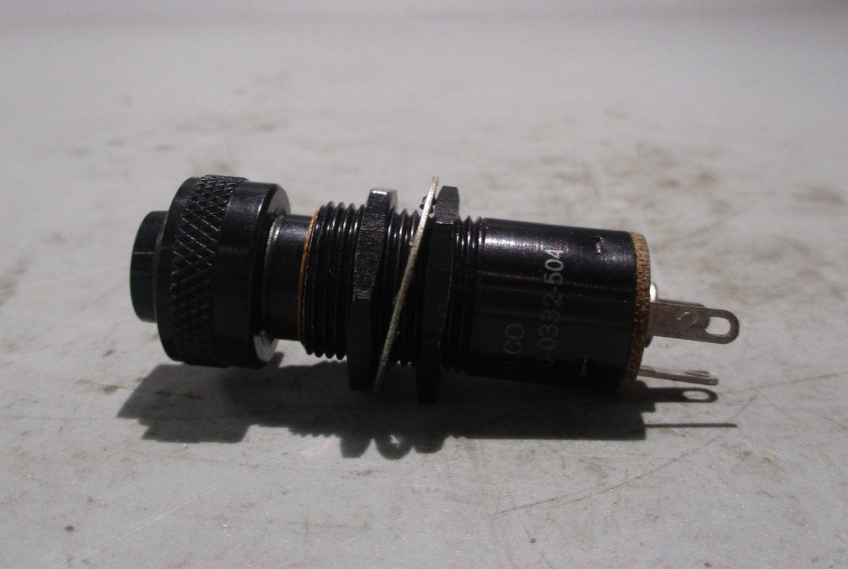 NEW DIALIGHT DIALCO 803-1710-0332-504 PRESS-TO-TEST INDICATOR LIGHT MS25331-7