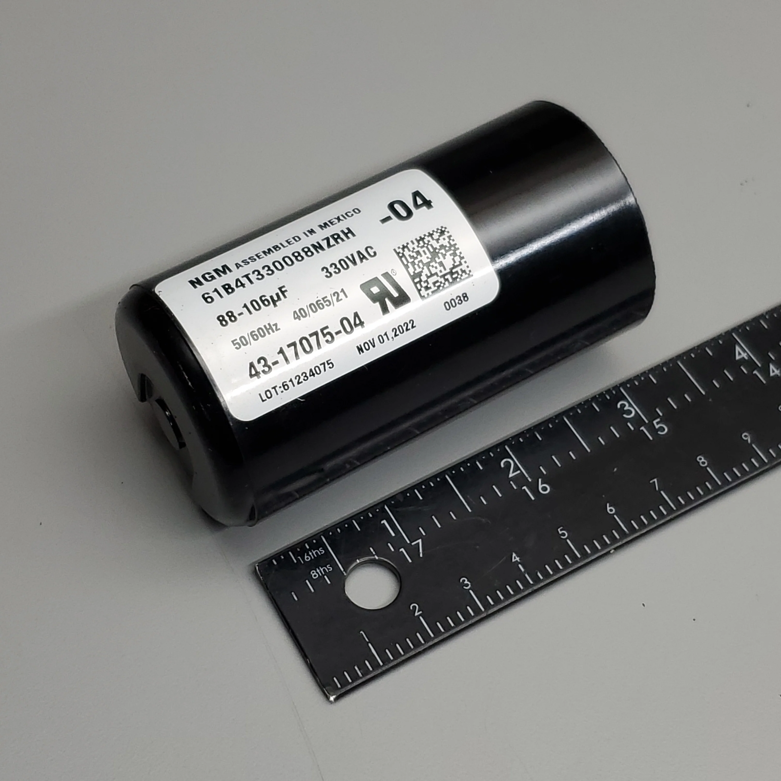 PROTECH Start Capacitor 88-160 UF 330V for RHEEM Ruud 43-17075-04 Genuine Factor