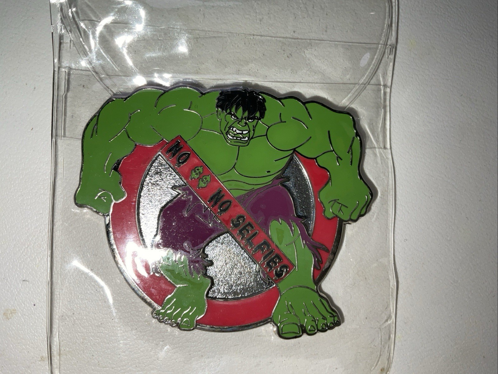 NYPD Superhero Task Force Times Square Hulk  Challenge Coin 14/30 Silver Plated