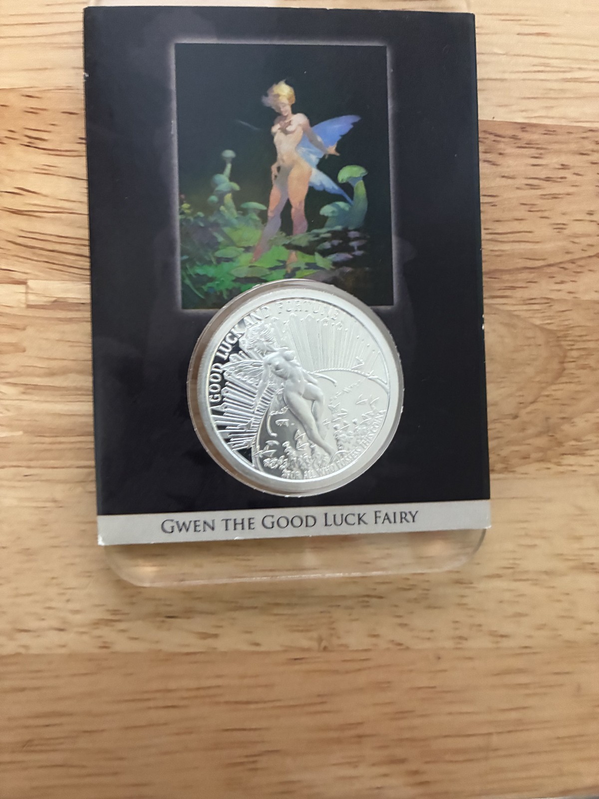 The Grindberg collection, Gwen the Fairy Silver proof.
