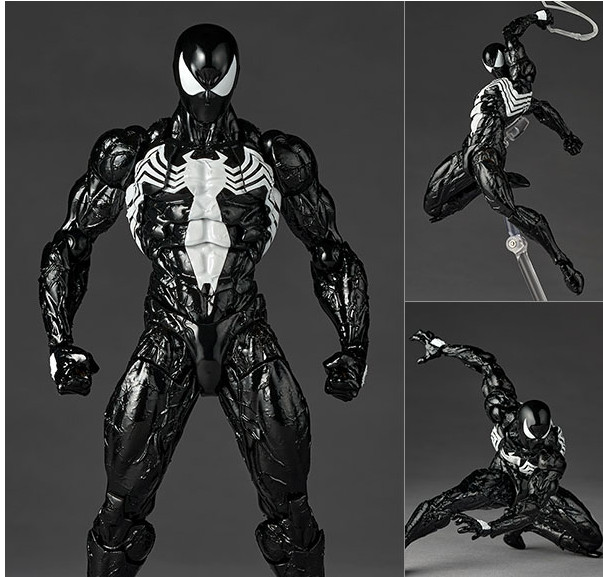 Revoltech Amazing Yamaguchi Symbiote Spider Man figure Standard ver presale