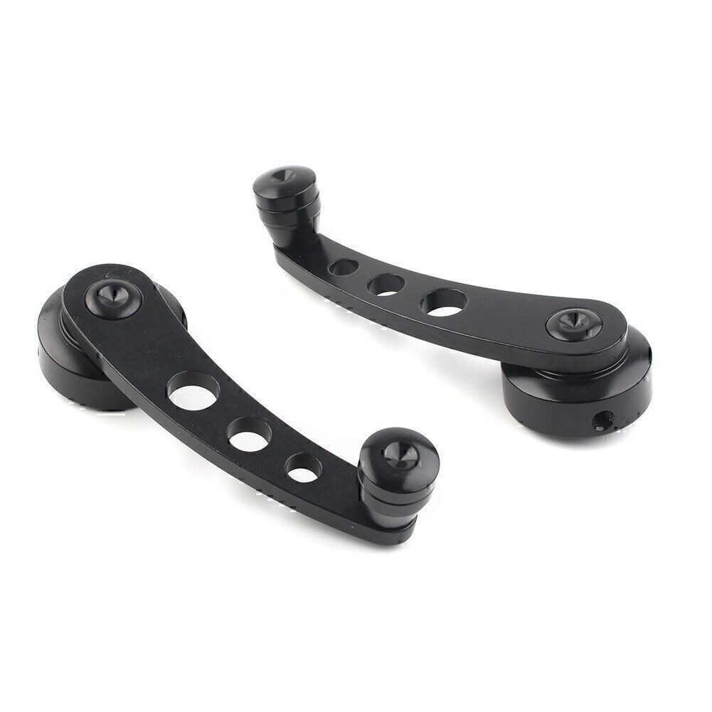 US 2Pcs Universal Aluminum Alloy Window Handle Winder Riser Winder Crank Riser