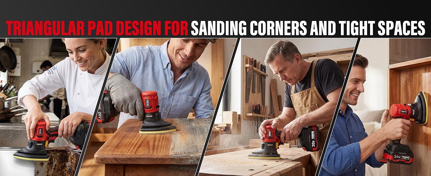 Brushless Power Tool Combo Kit, 6-in-1 Cordless Interchangeable Multi-Tool Set