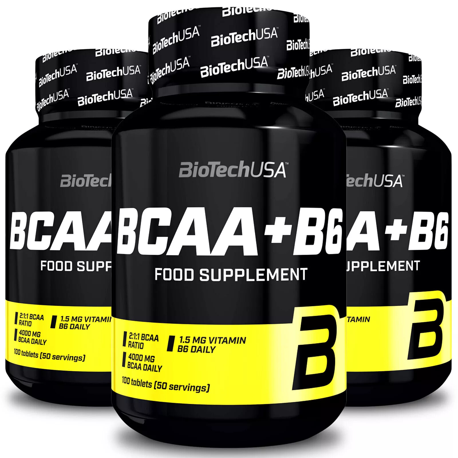 BCAA+B6 VITAMIN - TOP amino acids, protein, energy for muscles and regeneration
