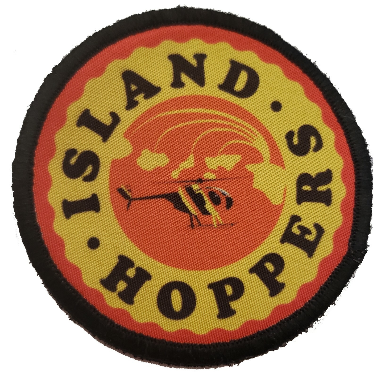 Island Hoppers Magnum PI  Navy Morale Patch Tactical Military Army Flag Badge