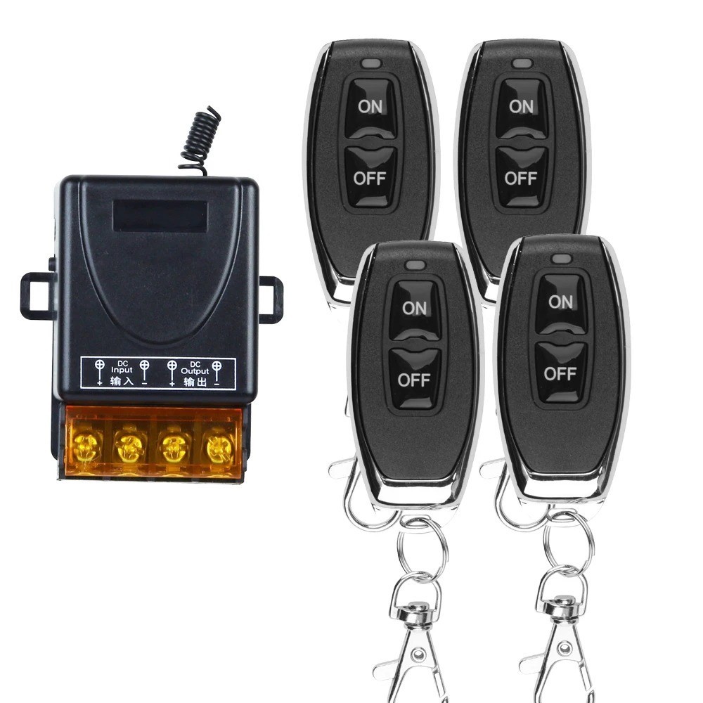 AC Wireless Remote 110V-240V 30A RF Relay Control Remote Switch 433Mhz Receiver