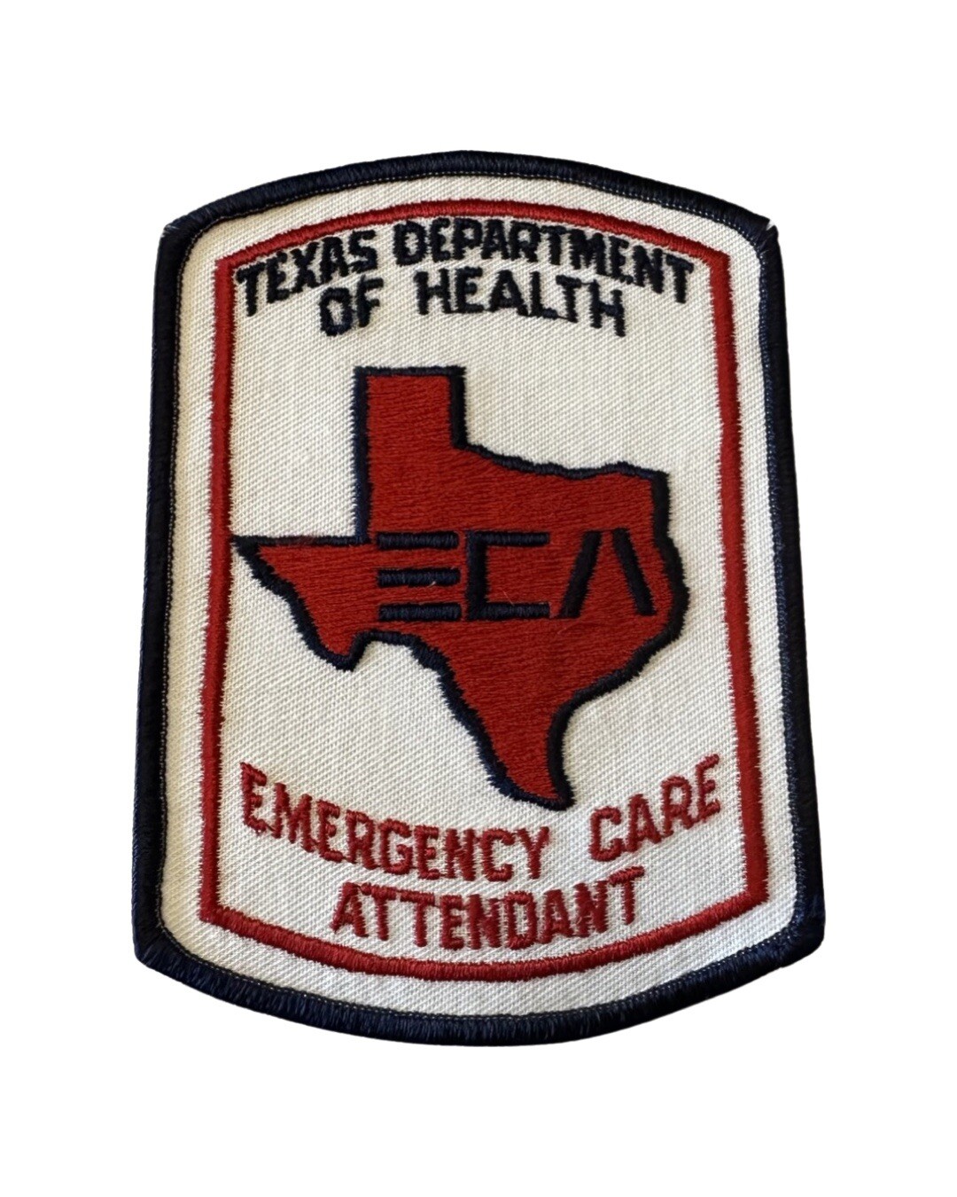 Texas Department Of Health Emergency Care Attendant Patch