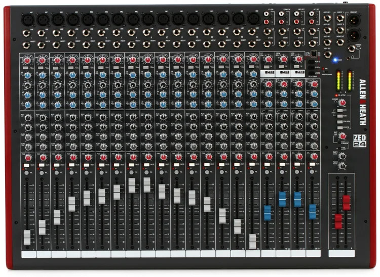 Allen & Heath ZED-24 24-channel Mixer with USB Audio Interface